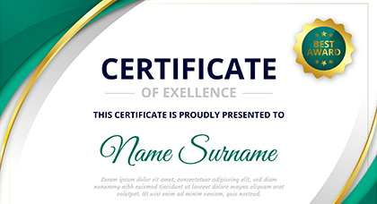 certificates