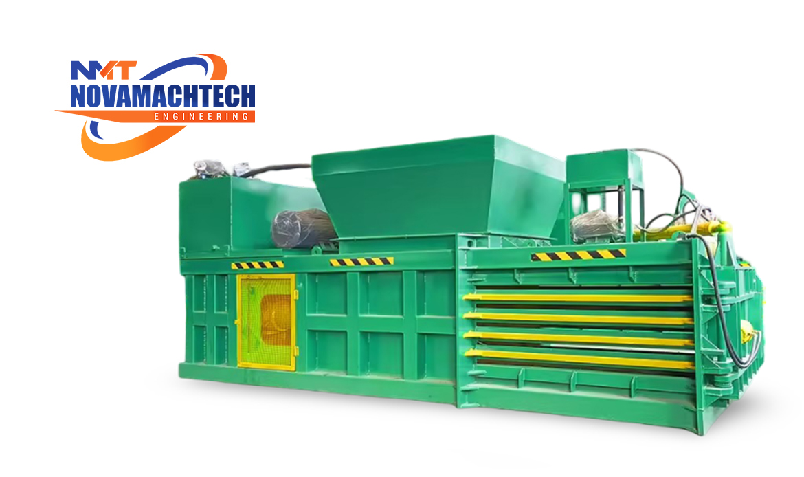 Pet Bottle Baler Press Machine