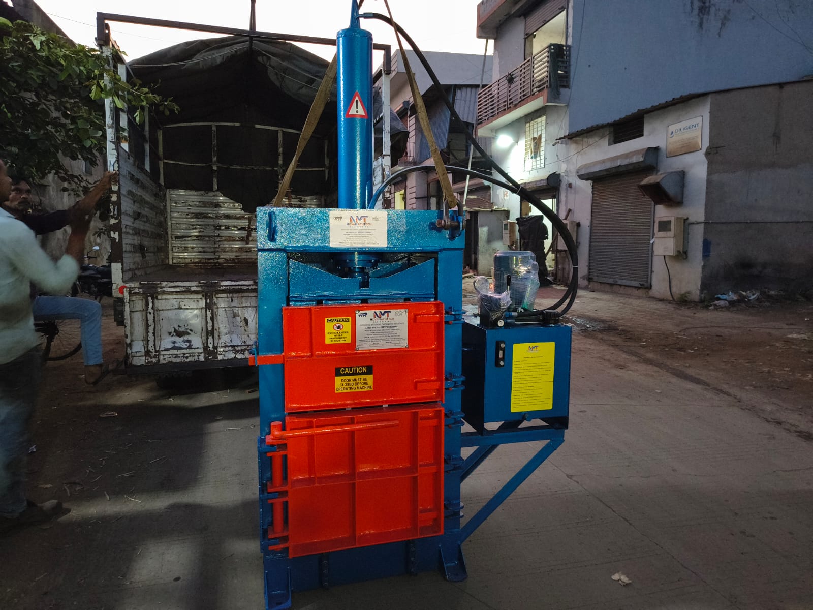15 Ton Vertical Baler Press Machine